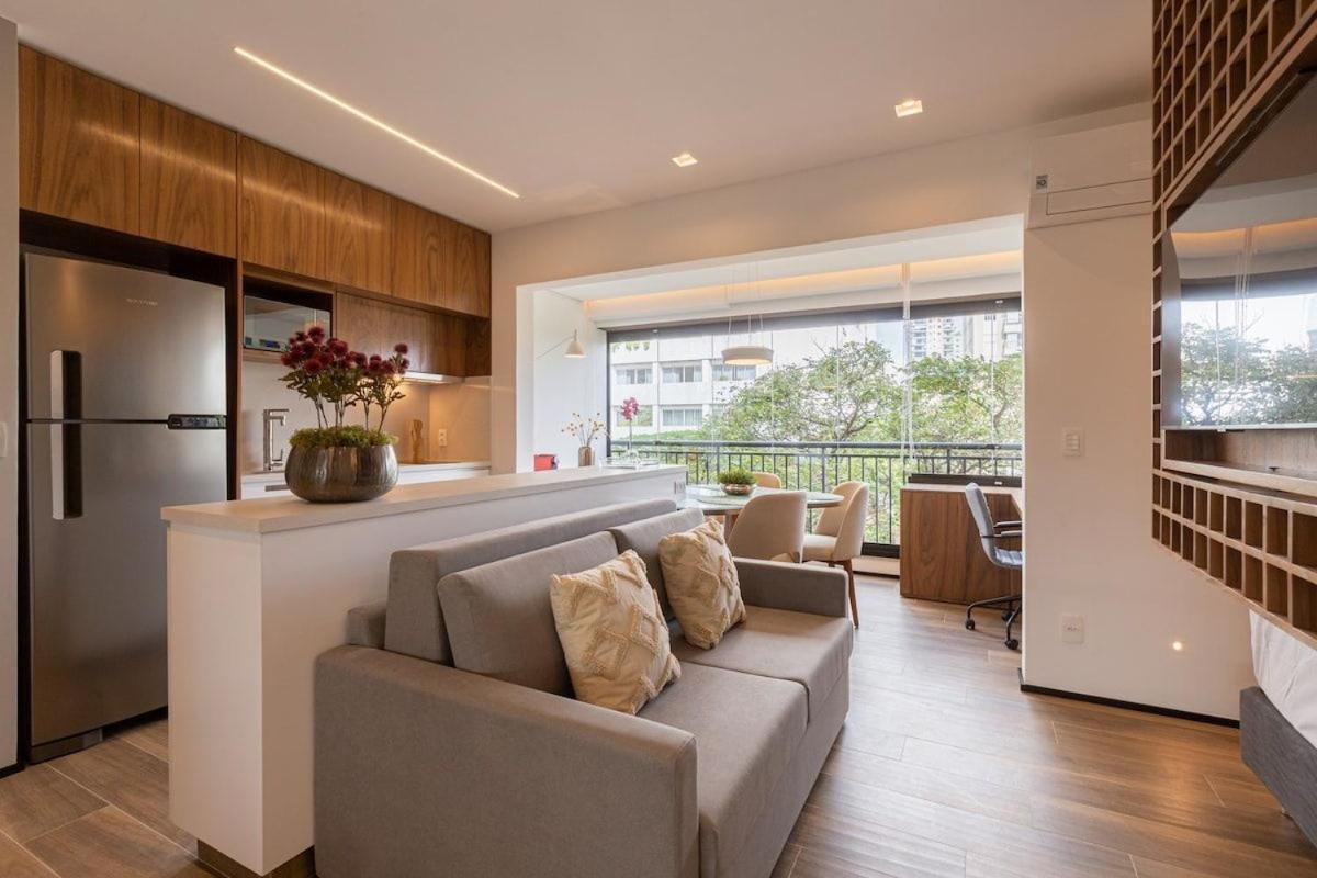 Апартаменты Easy Star - Luxuoso Studio No Coracao Do Campo Belo - Hc01H Сан-Пауло Экстерьер фото