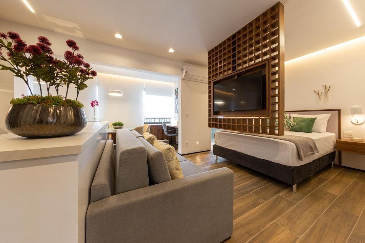 Апартаменты Easy Star - Luxuoso Studio No Coracao Do Campo Belo - Hc01H Сан-Пауло Экстерьер фото